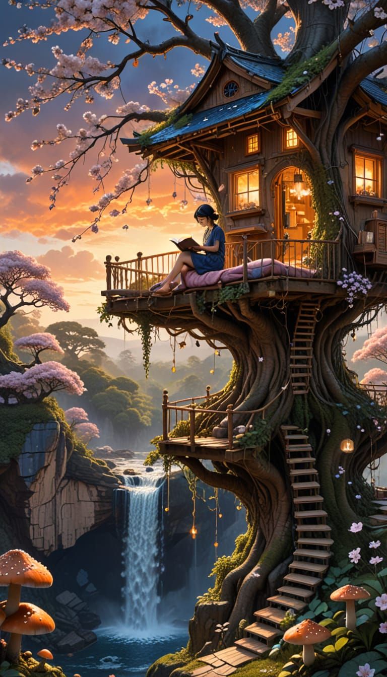 pixie treehouse  by @Zepp