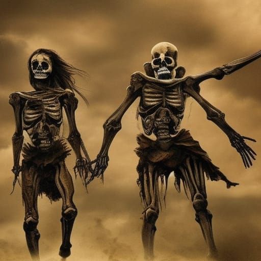 A Skeleton Couple 
