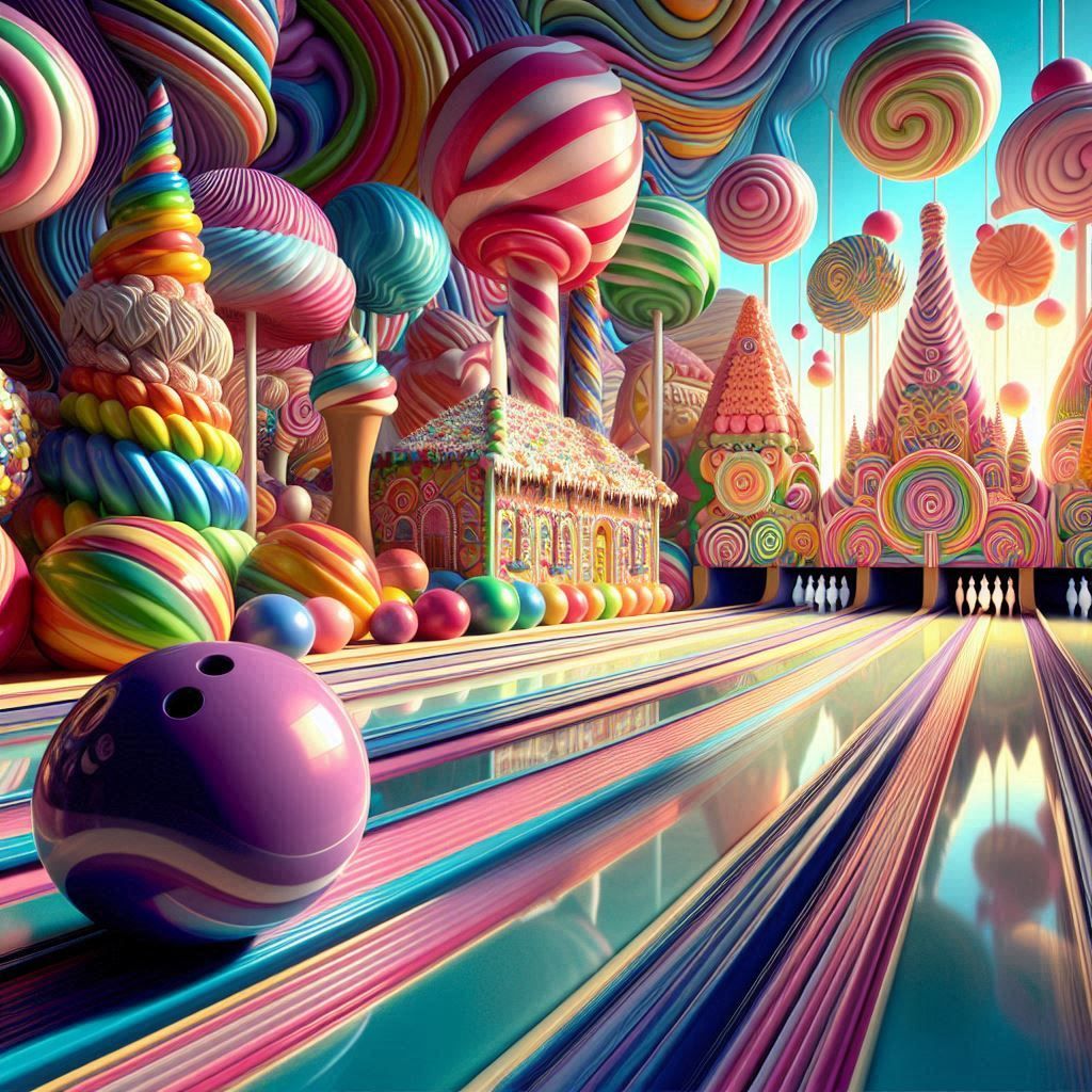 Candy Bowling Alley 2