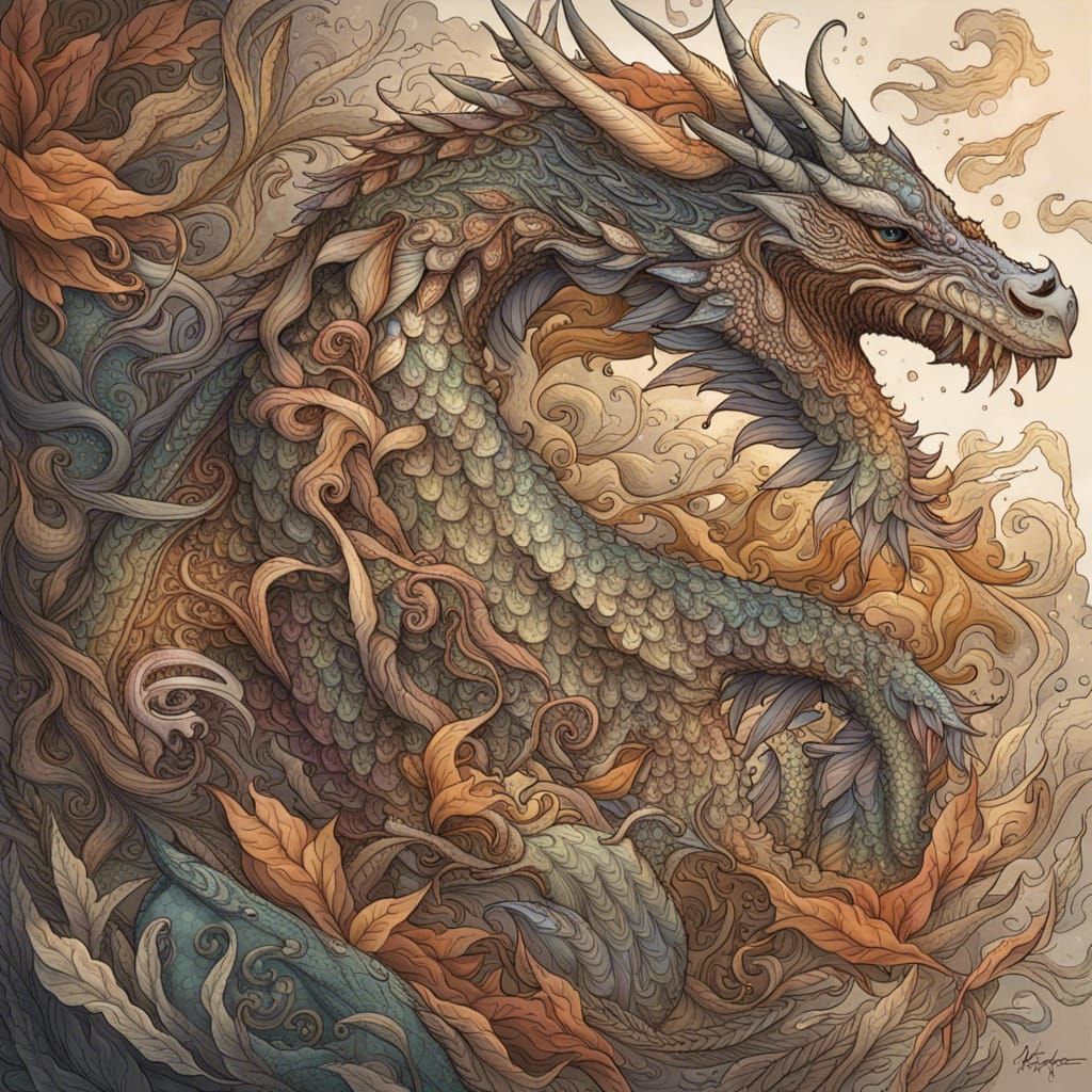 A freindly cloud dragon... - AI Generated Artwork - NightCafe Creator