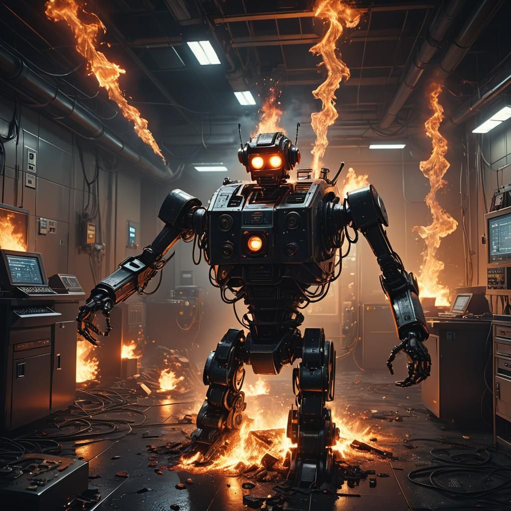 the most awe-inspiring, spectacular and beautiful of a robot...