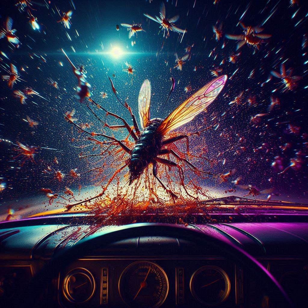 Dash Cam Chronicles :  Kamikaze Bugs