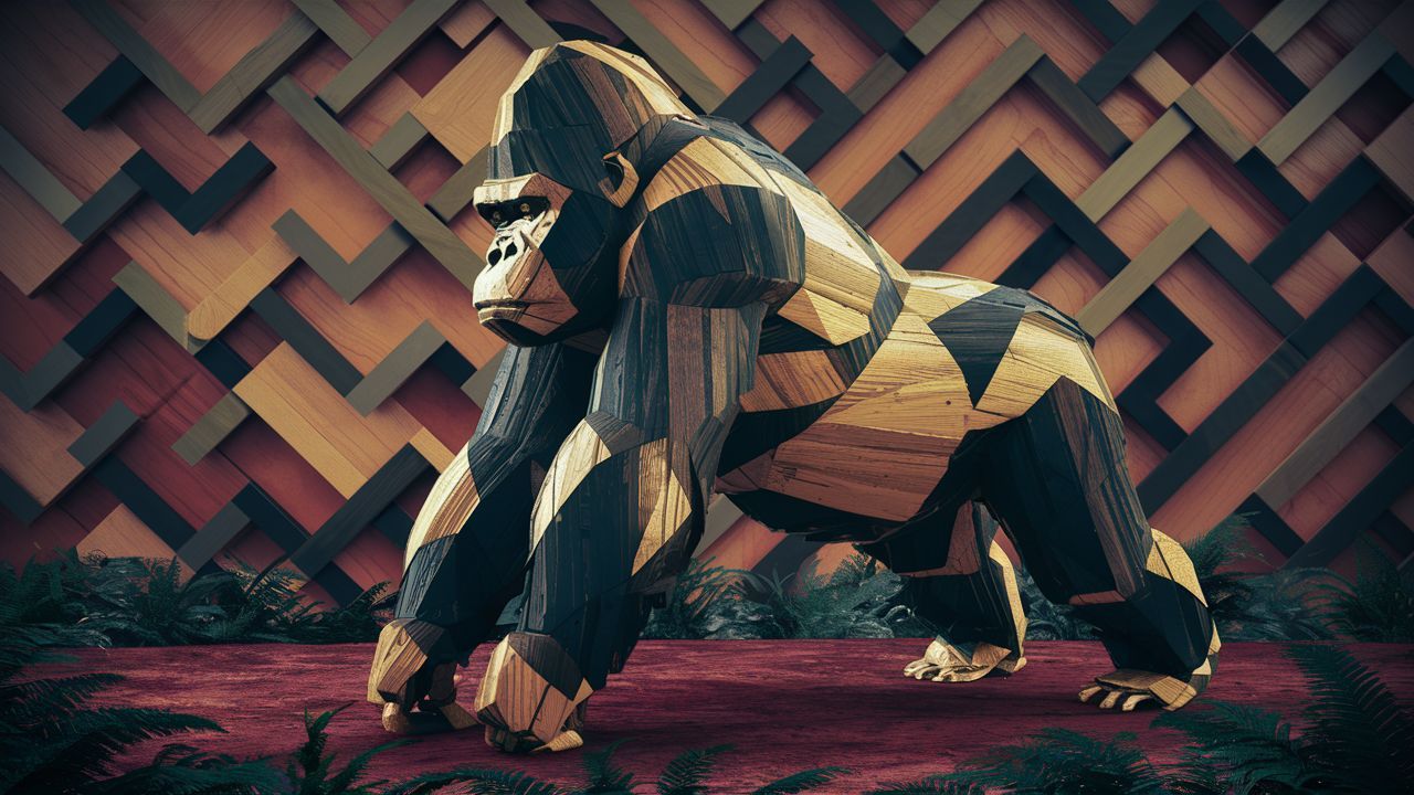 Gigantic gorilla