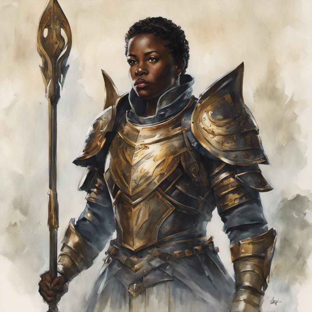 Okoye, Iqhawe (Warrior) of Kayonga - AI Generated Artwork - NightCafe ...