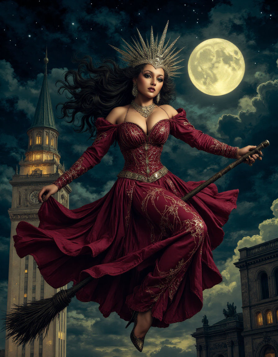 Witch Margarita flight to the sabbath 13