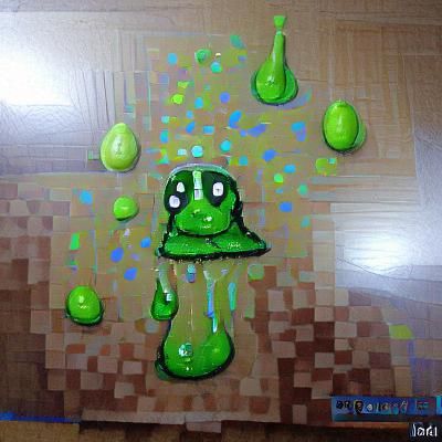 Slime Picasso pixel art pixiv