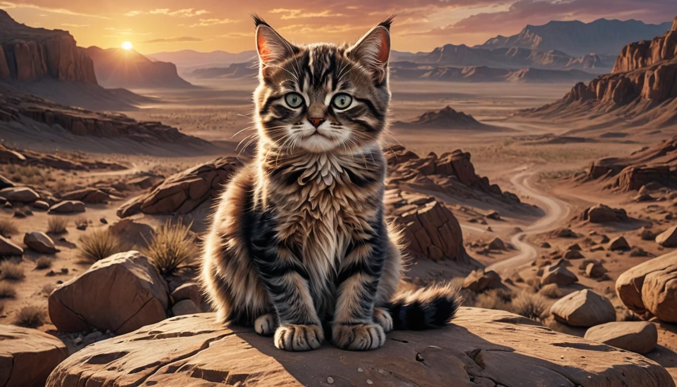 Meowed Max: Furry Road - Ai Generated Artwork - Nightcafe Creator