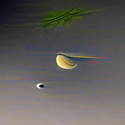 Saturn and the Moon