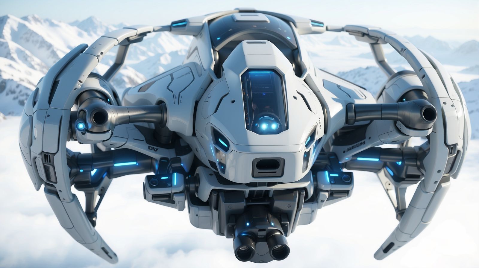 Futuristic Battle Drone (Star Wars)