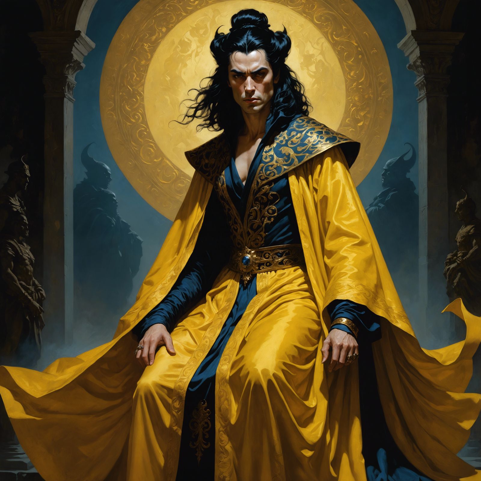 The Monarch in Yellow