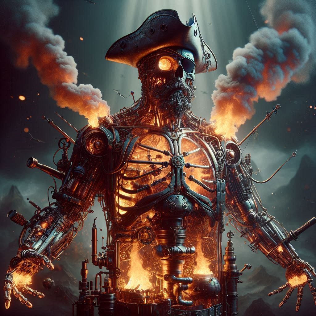 If a pirate AI decided 
 to embody a createure's promising h...