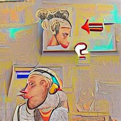 Minimalist Question Mark Symbol Illustration