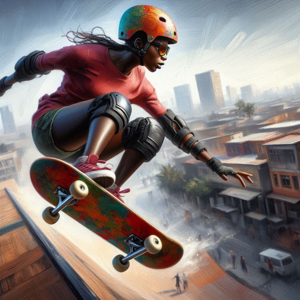 Some Adrenaline Junkie on a Skateboard