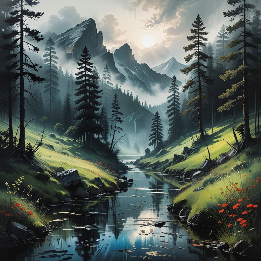 A Quest Brook  by @ACJ2025