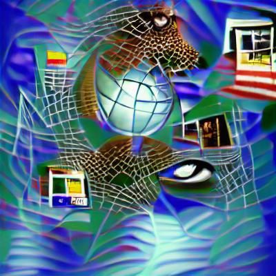 The world wide web 1990 digital art