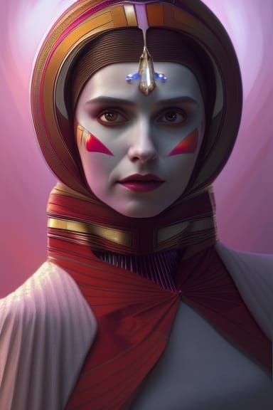 Queen Amidala of Naboo - AI Generated Artwork - NightCafe Creator