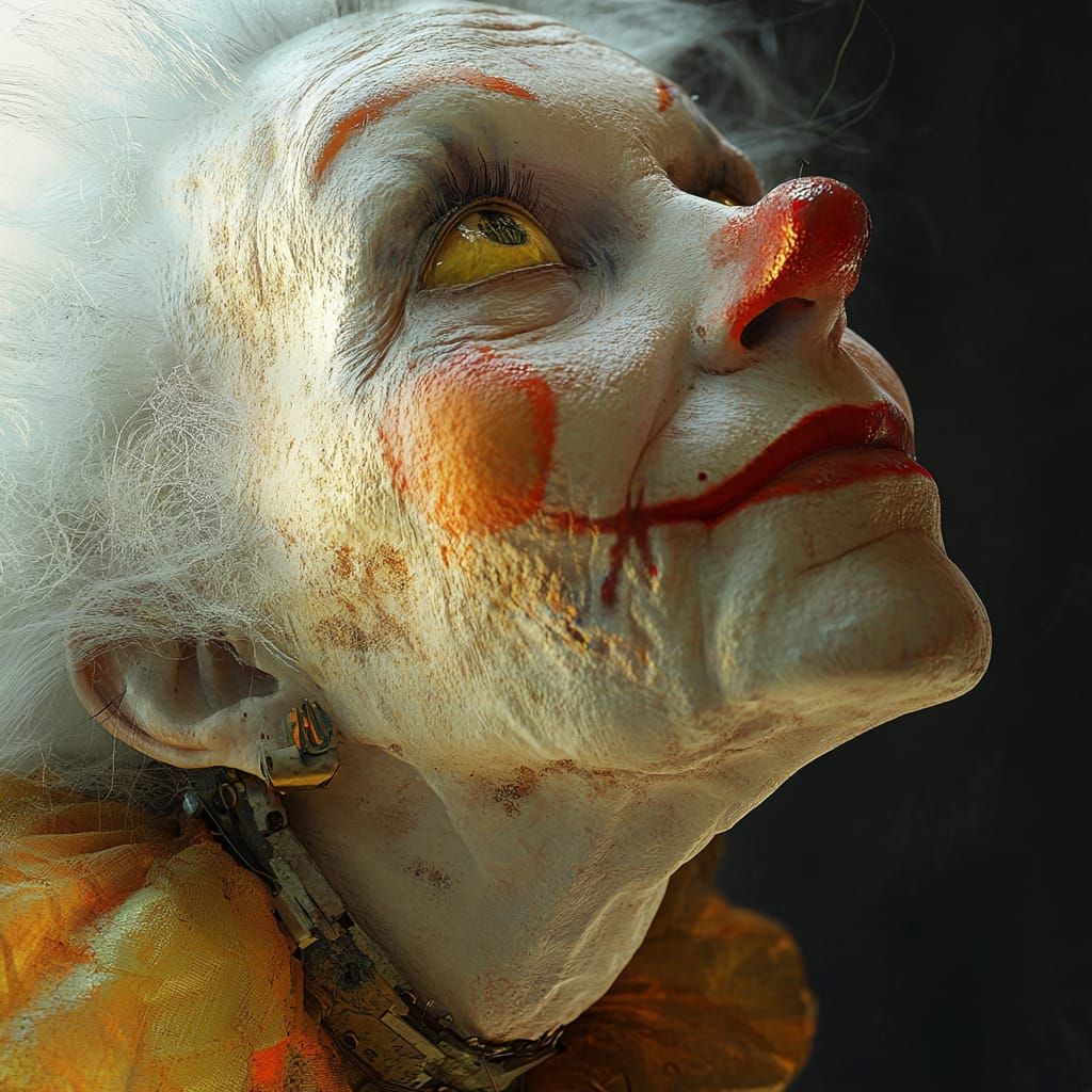 Sad Cyborg Clown