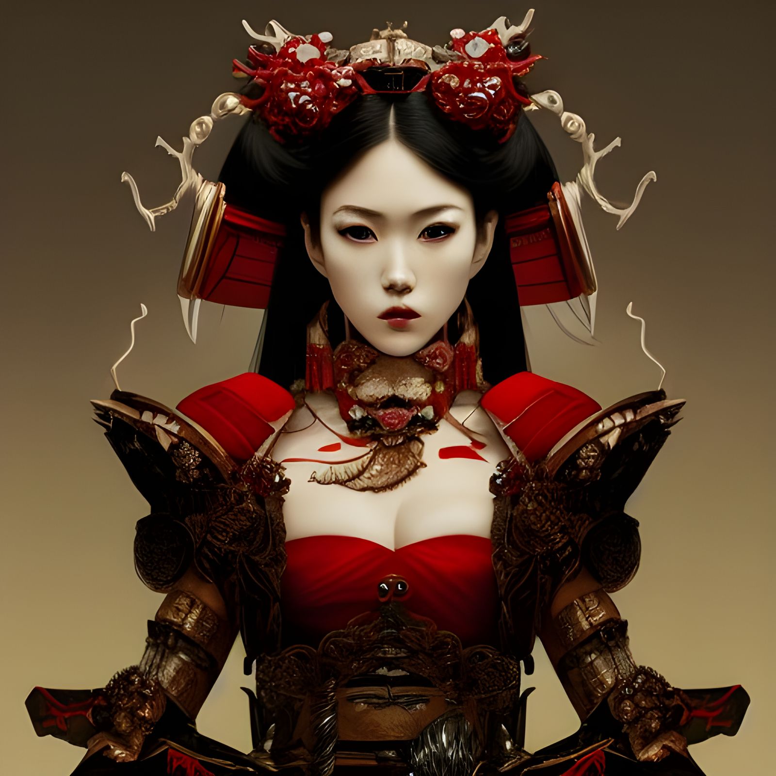 Samurai Girl  by @Christine aka stine1