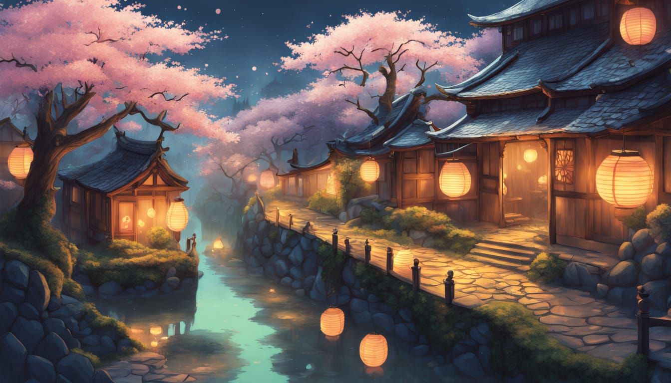 Lanterns of Hanami Hollow