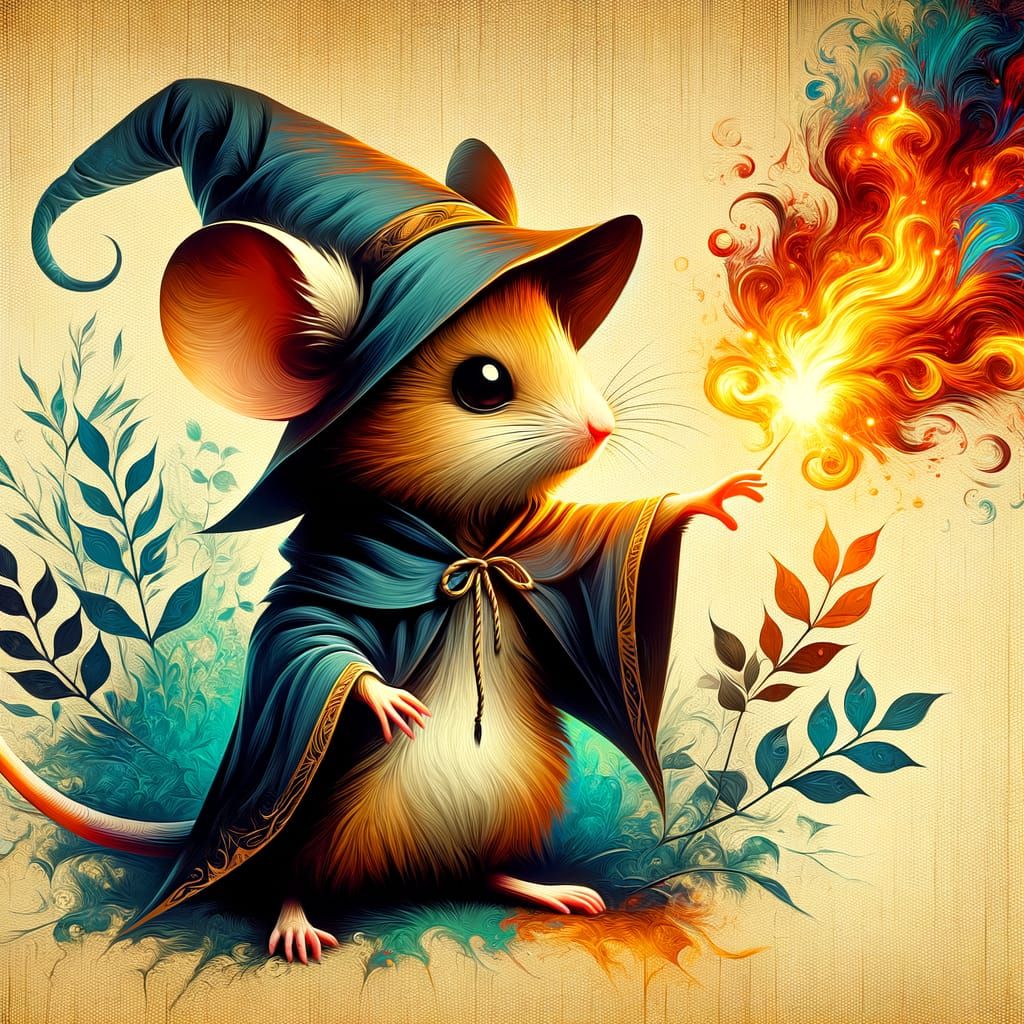 Lil' Magician  by @Tovenaar