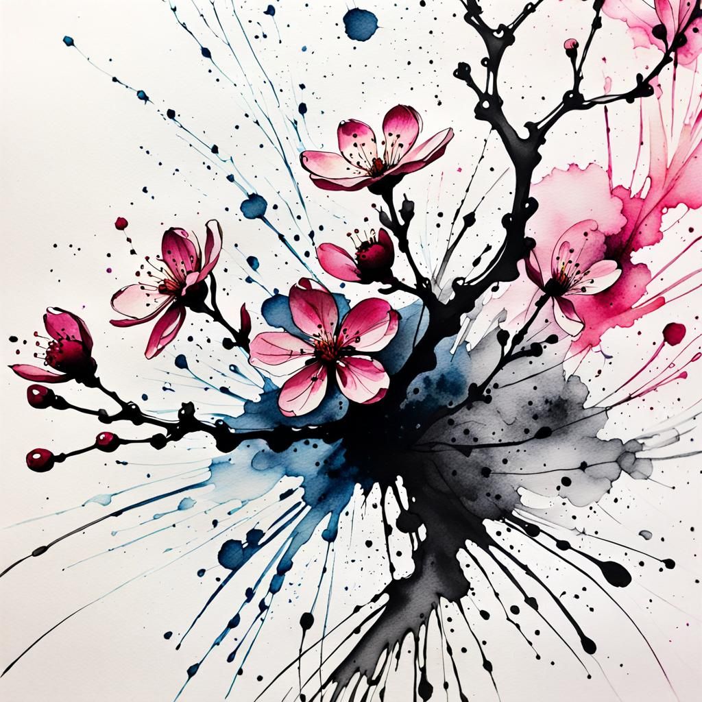 Botanical Ink Drawings