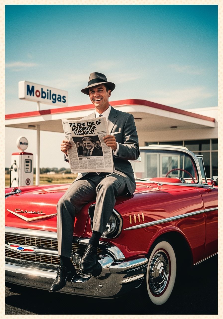 1950’s Era Ad  by @EmzMc