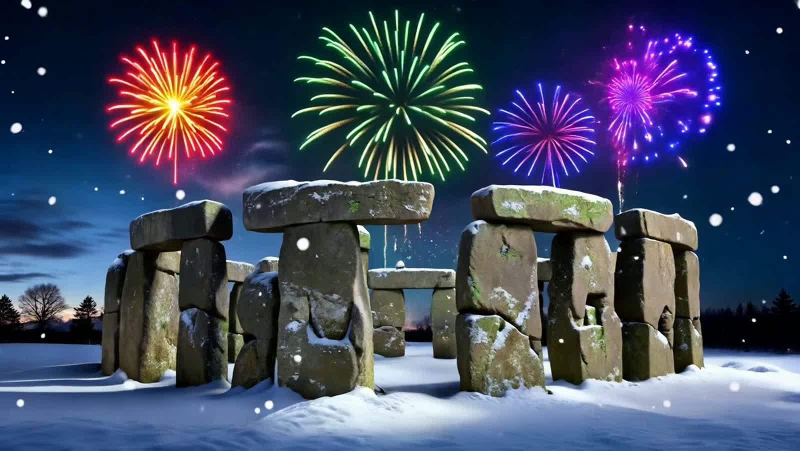 New Year at Stone Henge