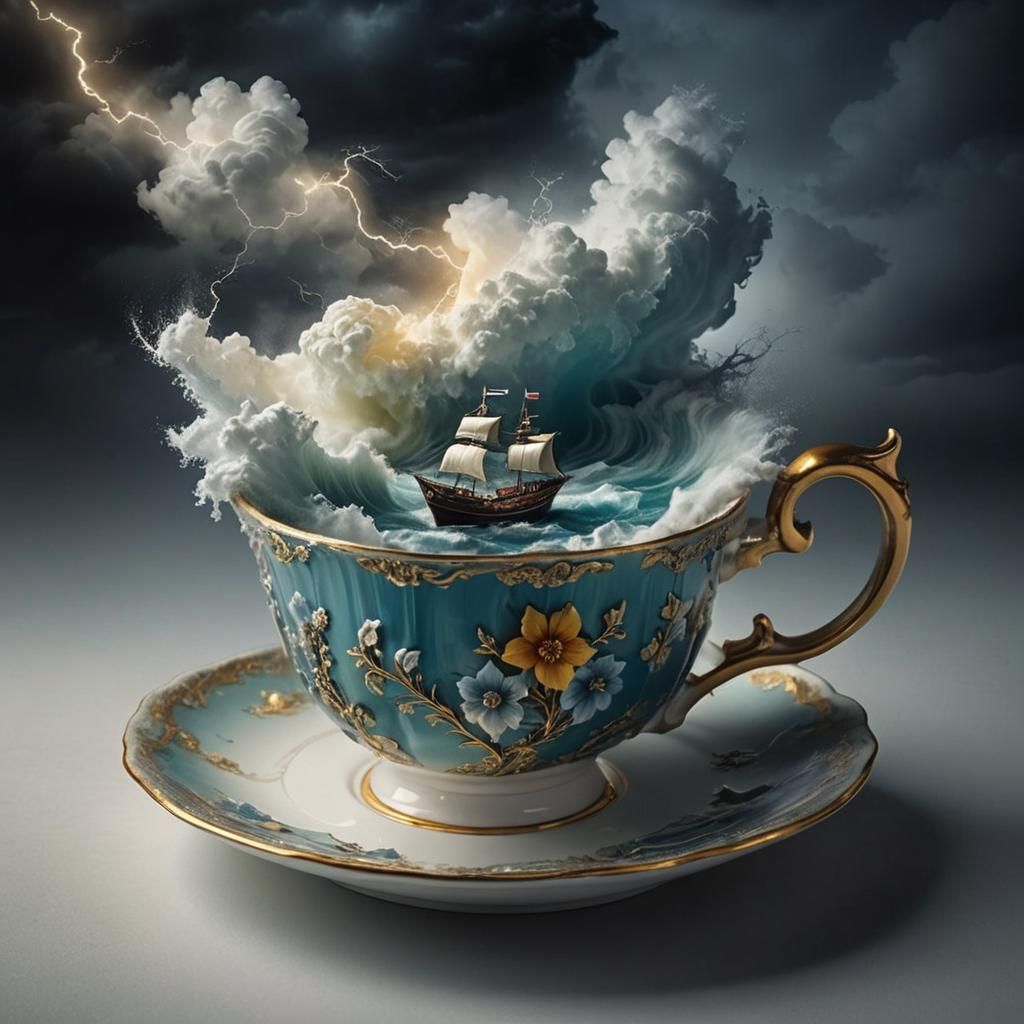 Storm in a teacup  by @Bunny77