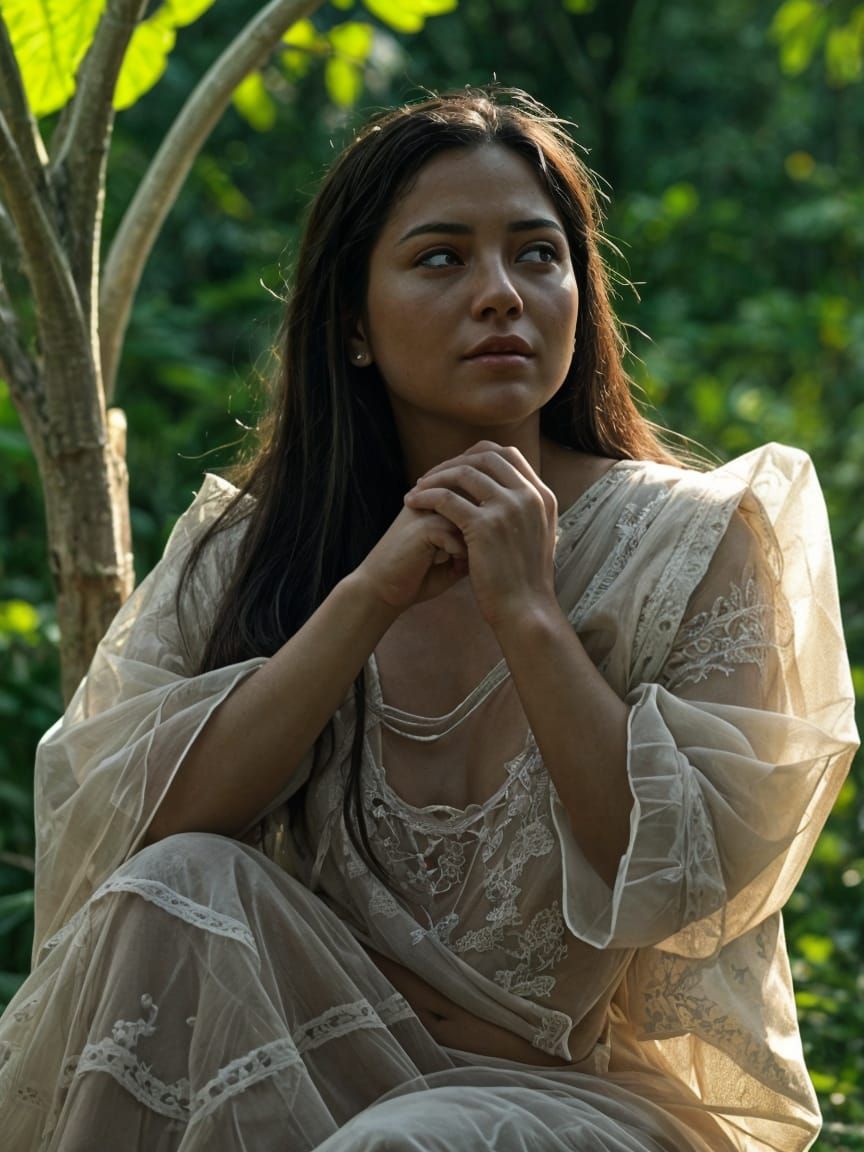 Re-imagined...Sisa from "Noli Me Tangere", novel by José Riz...