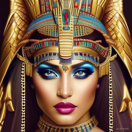 Ancient Egyptian Queen - AI Generated Artwork - NightCafe Creator