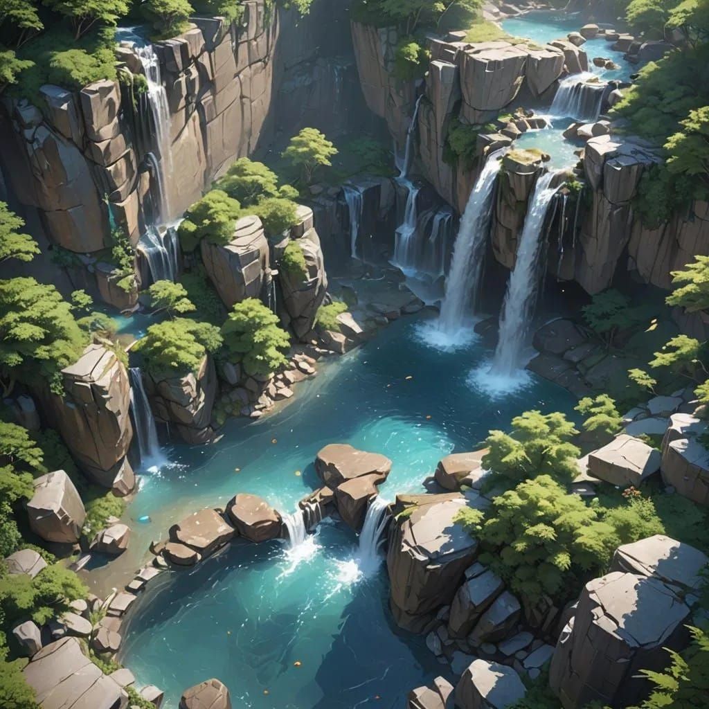 Swimming Hole in outback Australia