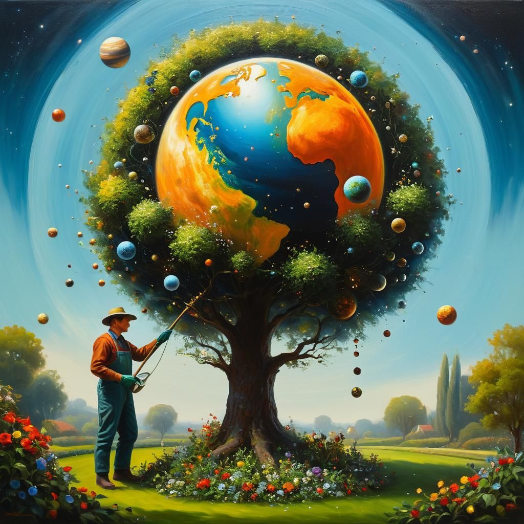 Astral Gardener: Because some planets DO grow on trees.
