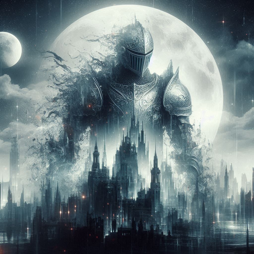 double exposure beautiful fantasy portrait landscape..