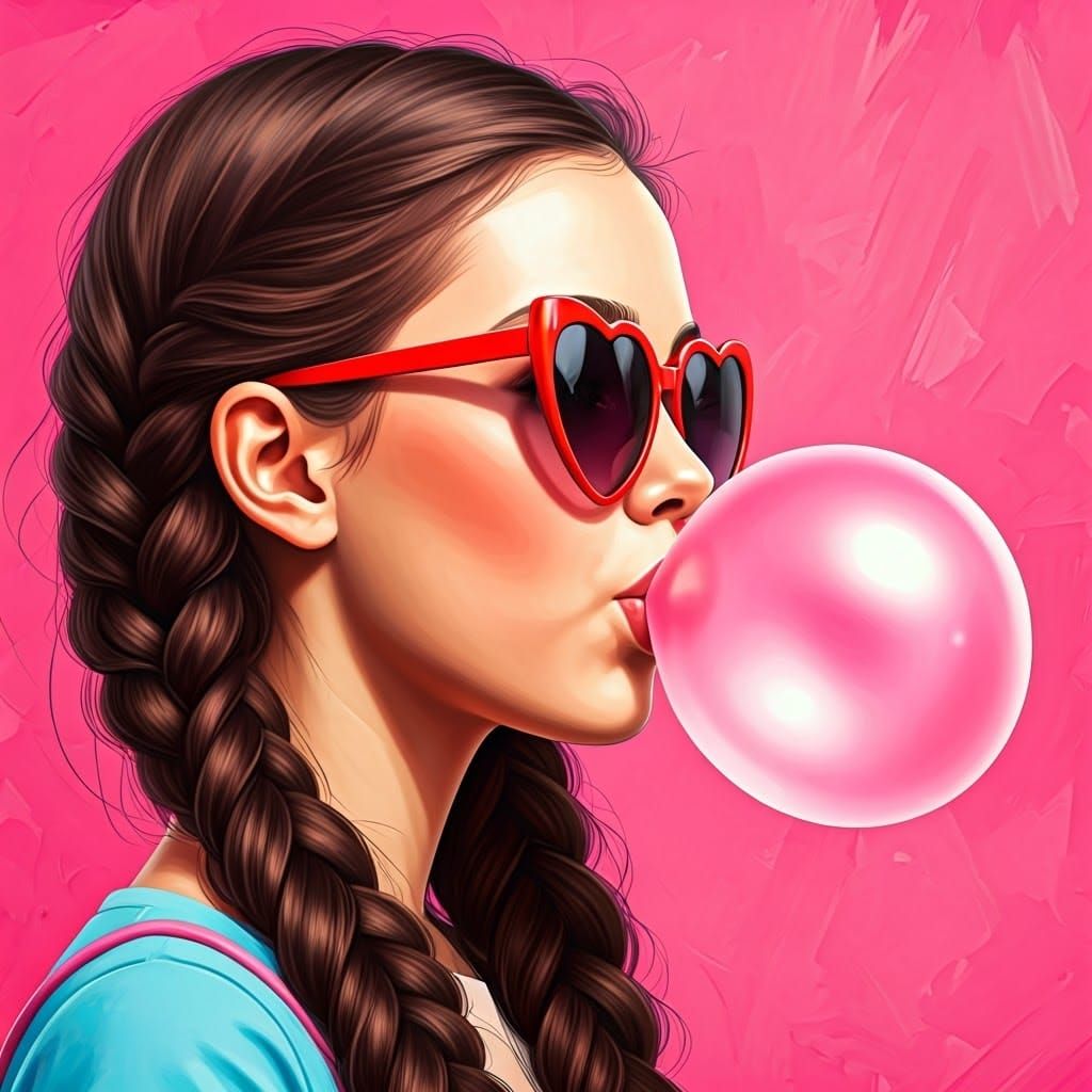 Cool Bubblegum  by @dizzy
