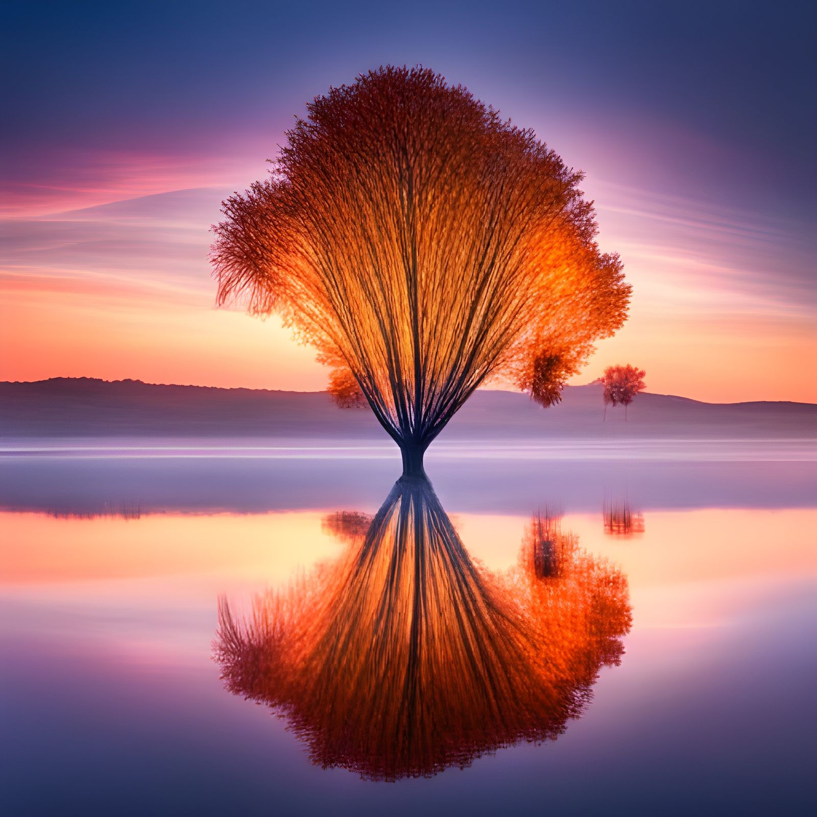 At Dusk AI Generated Artwork NightCafe Creator