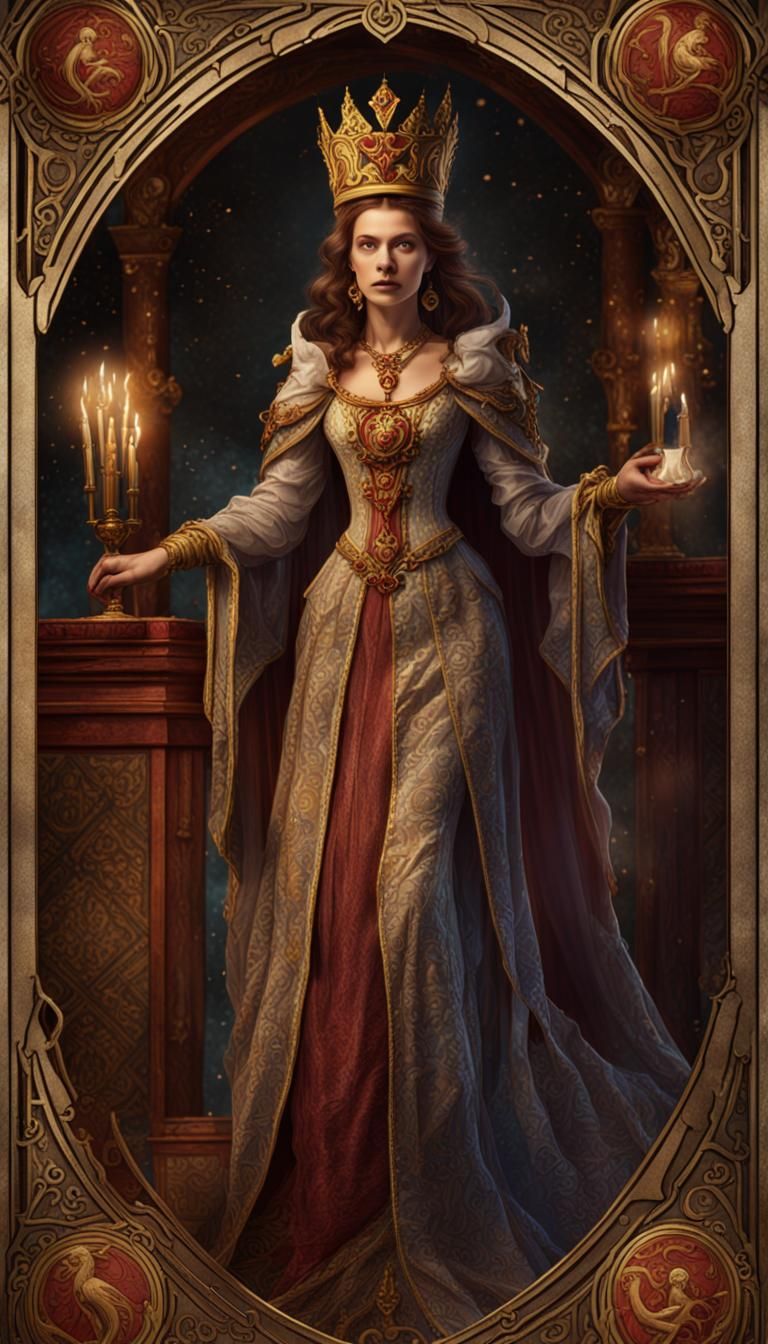 Medieval Fantasy Queen - AI Generated Artwork - NightCafe Creator