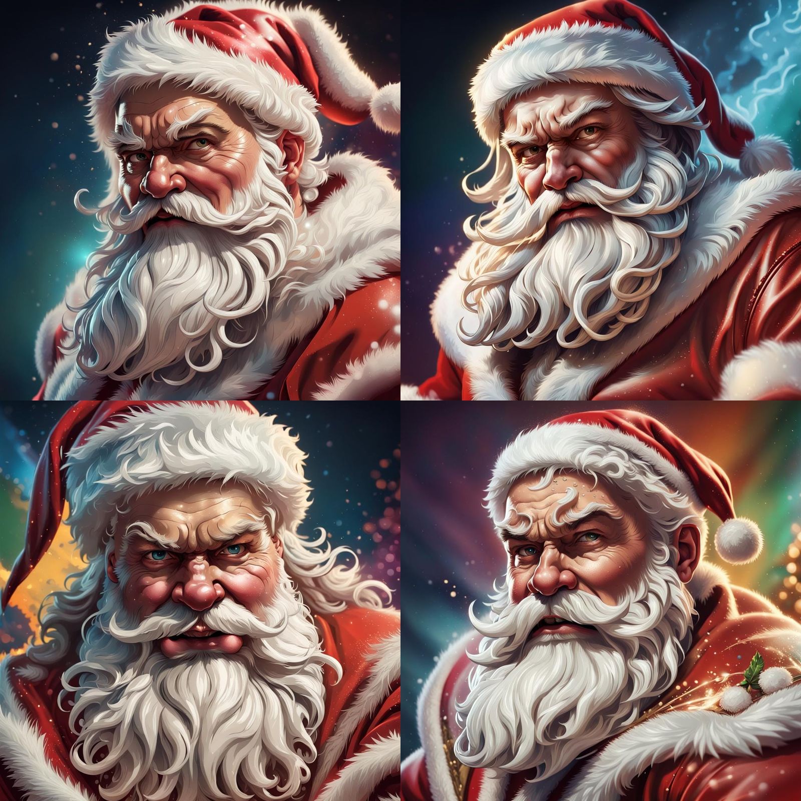 epic santa - AI Generated Artwork - NightCafe Creator