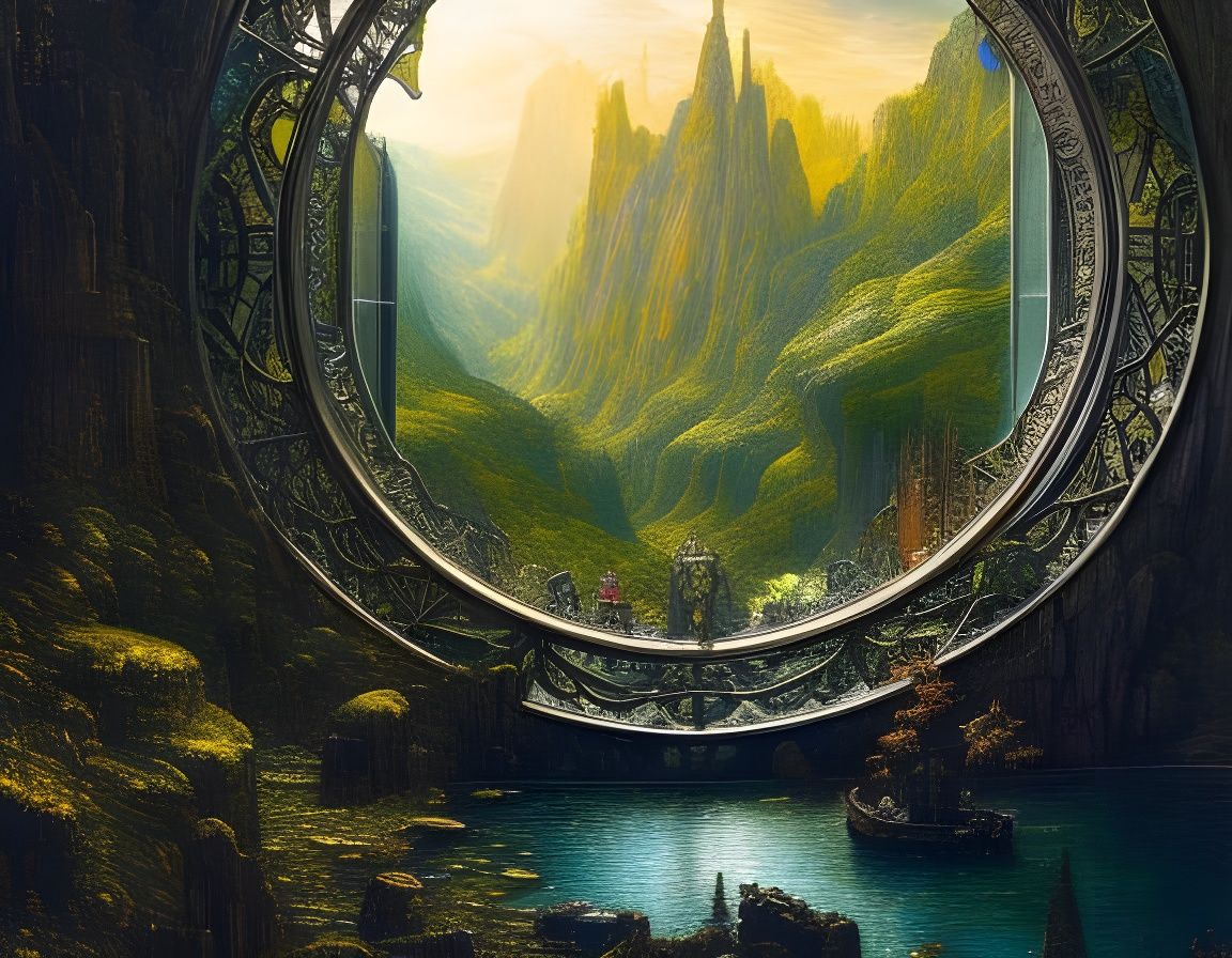 Between Worlds  by @Strigoi77