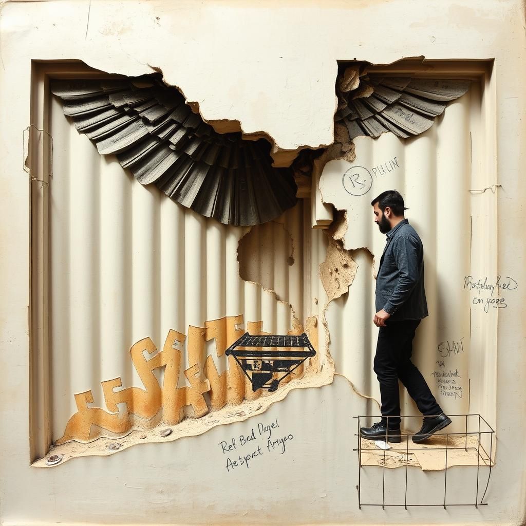 Surreal Man from Knowhere: Pataphysical Abstract Art