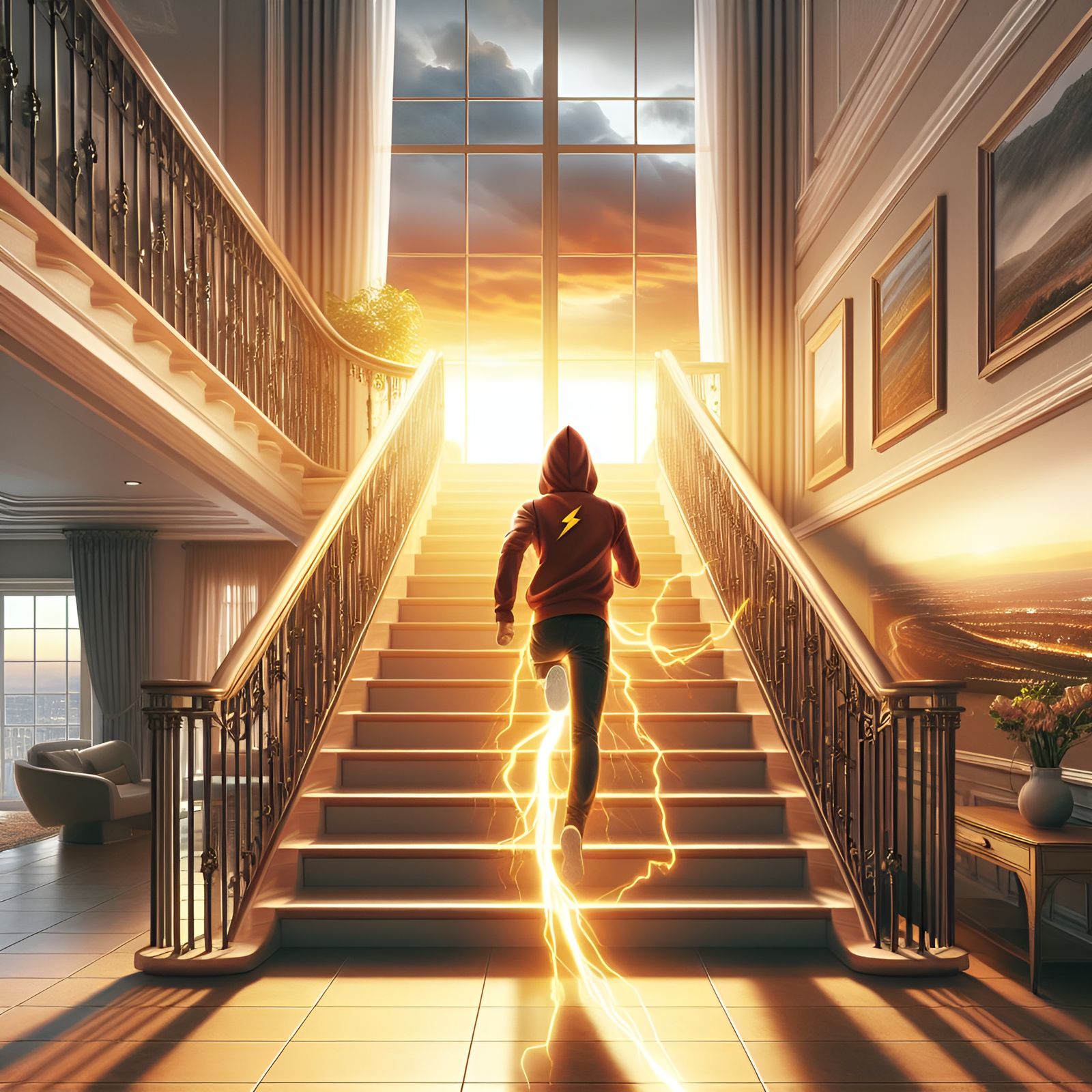 In honor of great commenters: Staircase Flash