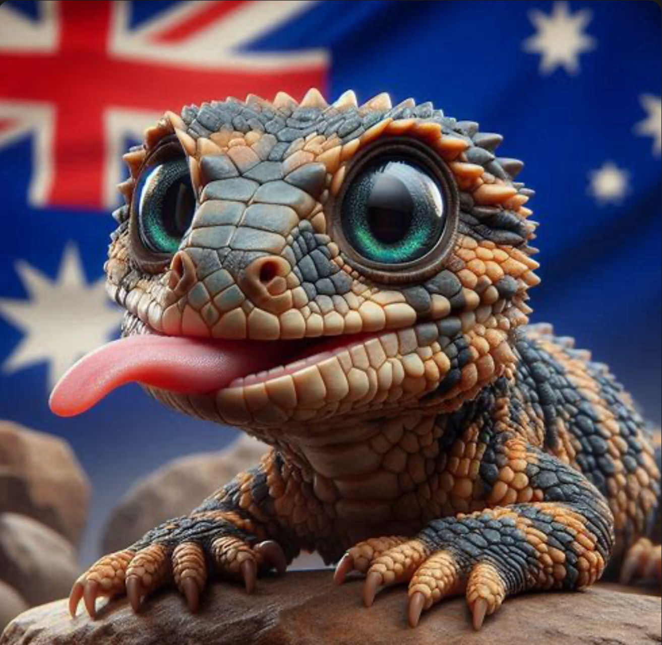 Australian lizard friend