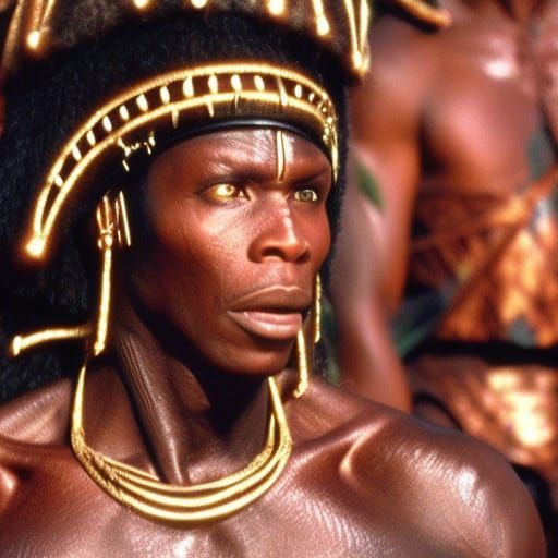 A Scene From The Movie Shaka Zulu 2: The Citadel 2001 Professional ...