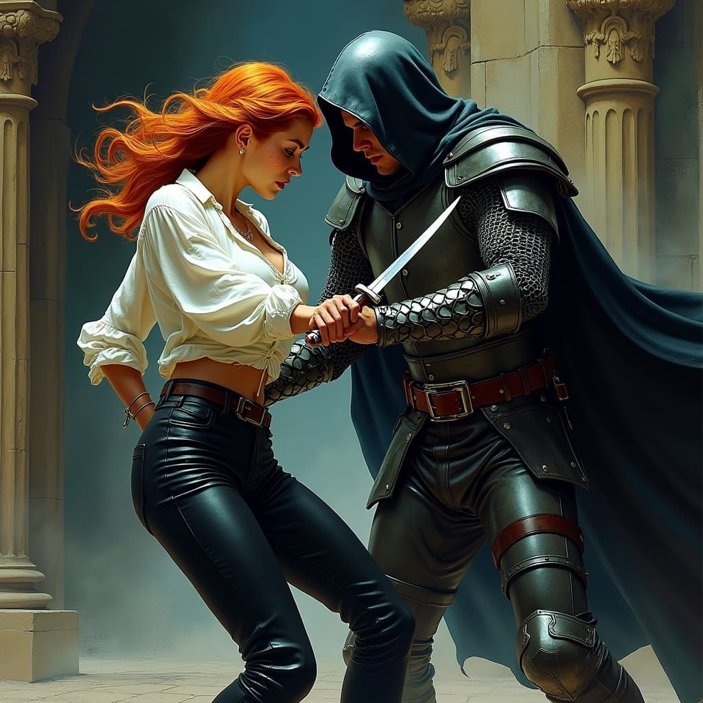 Caught it the hallways