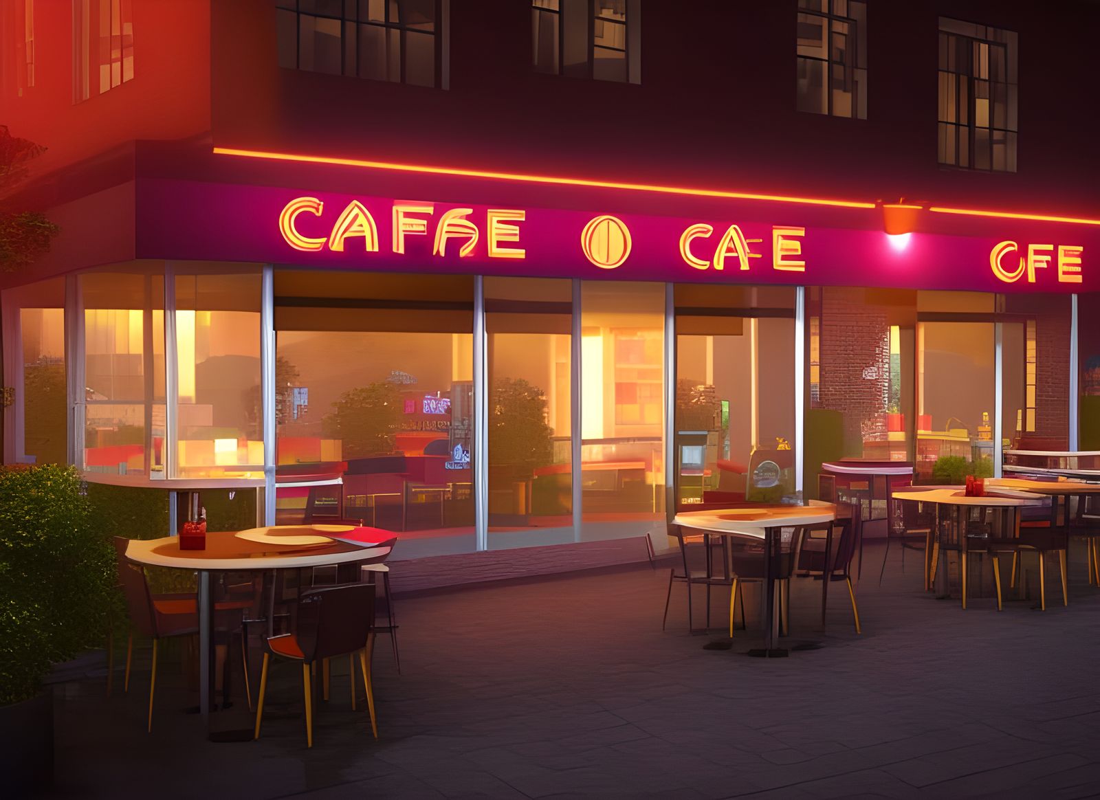 Caefe - AI Generated Artwork - NightCafe Creator