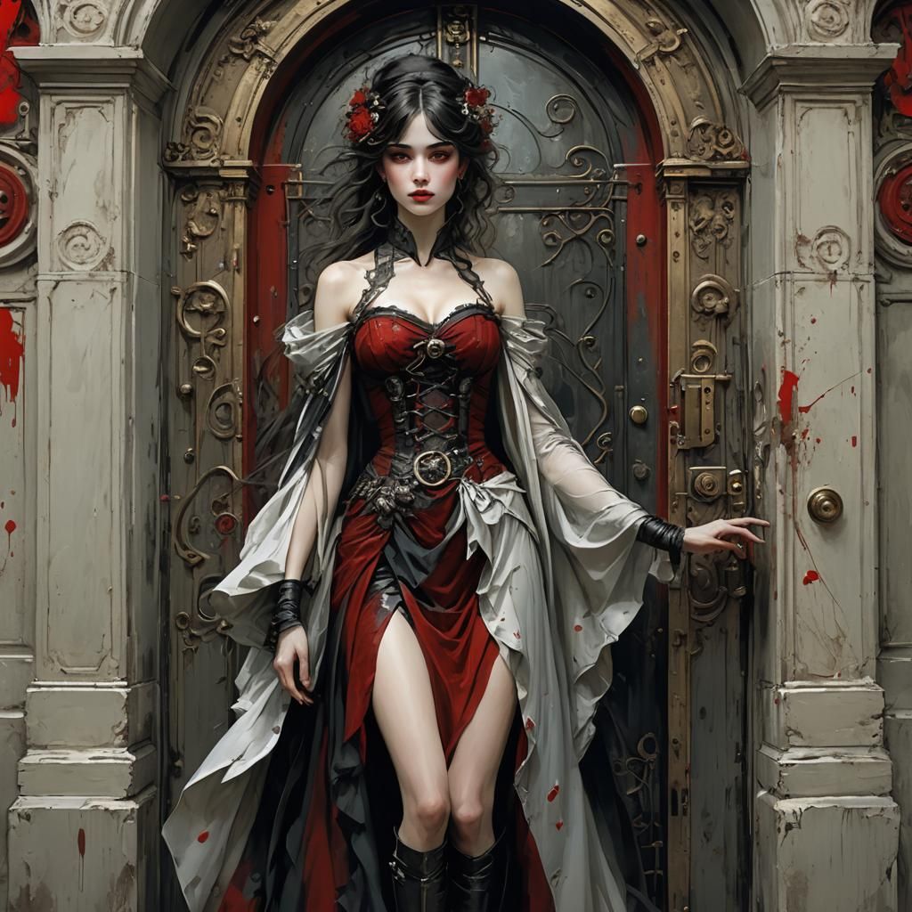 I see my red door, I must have it painted black