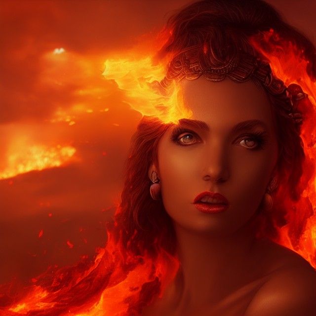 Fire goddess