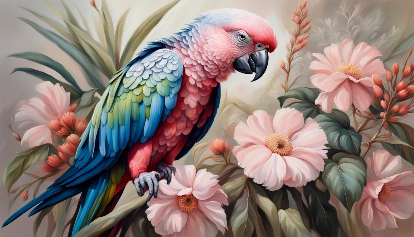 Parrot   by @Charlotte