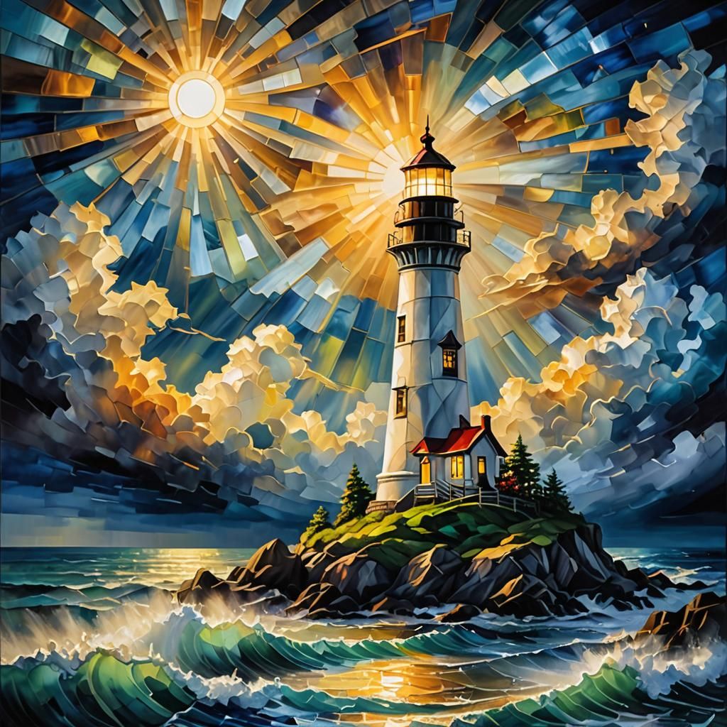 Crystal Lighthouse  by @atpollard