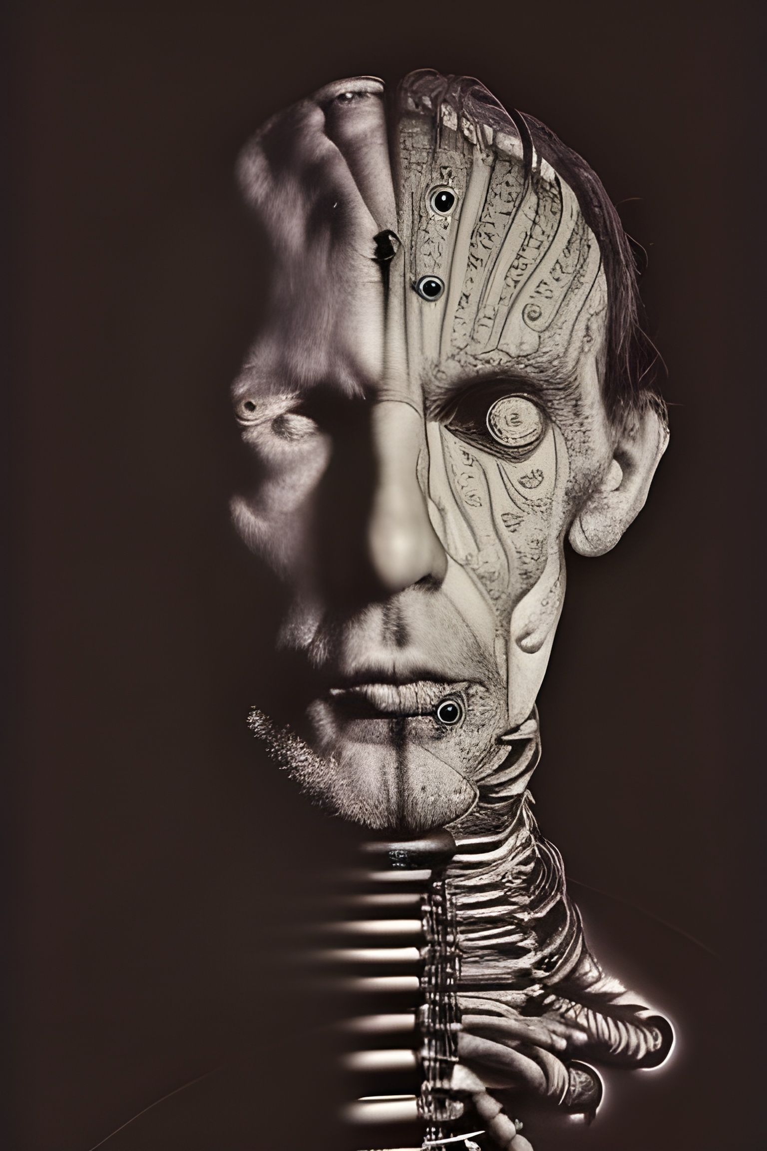 The Electric Pope: A Hyperrealistic Dreamscape