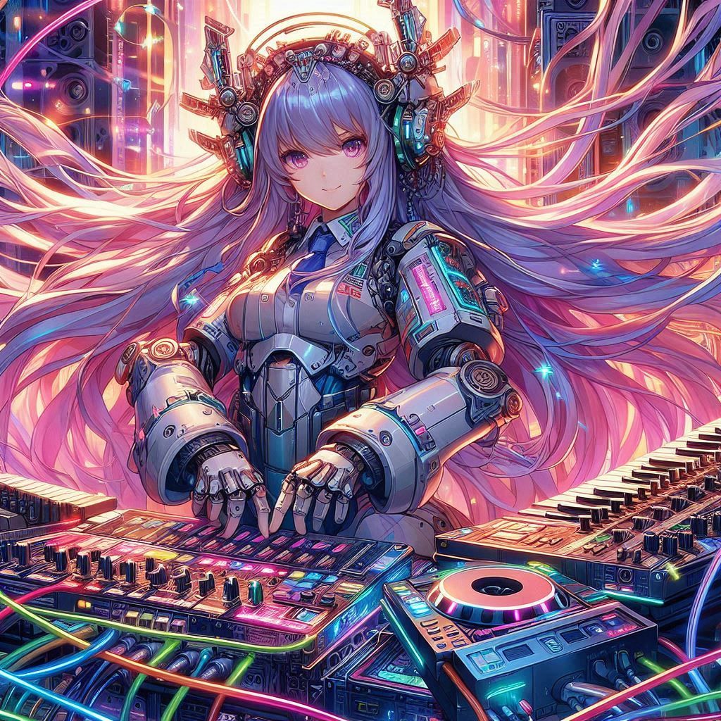 anime Beatmania IIDX artwork illustration Himmel cute older ...